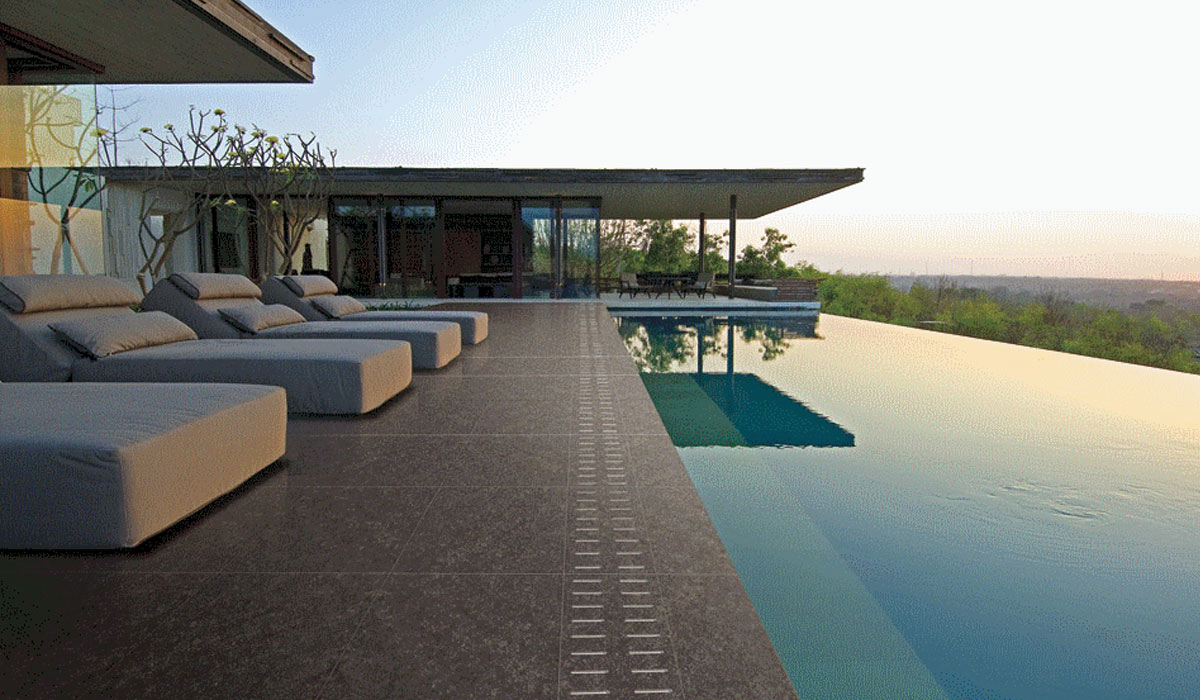Contemporary Pool Patio Design Hamptons NY
